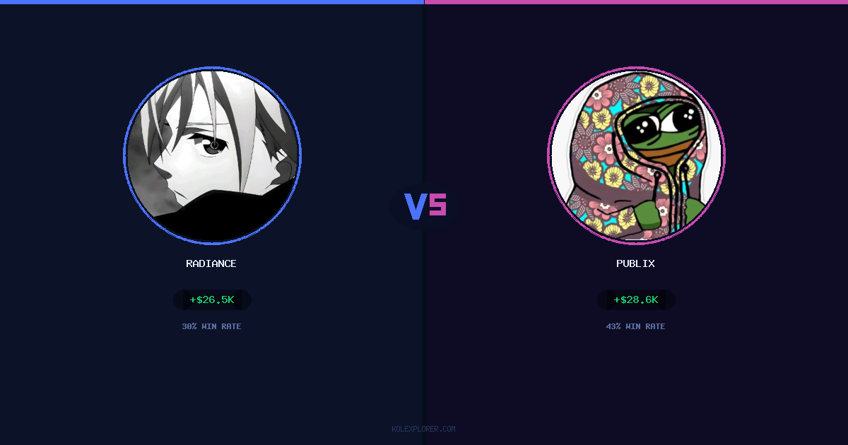 Radiance vs Publix preview