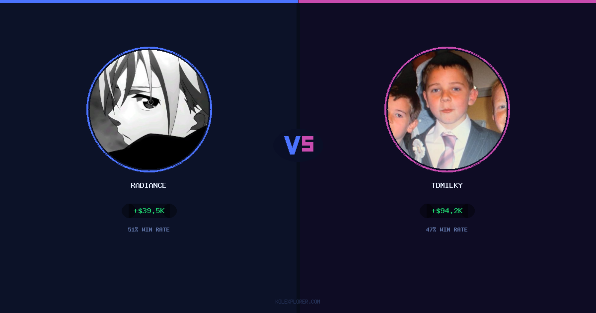 Radiance vs Tdmilky preview