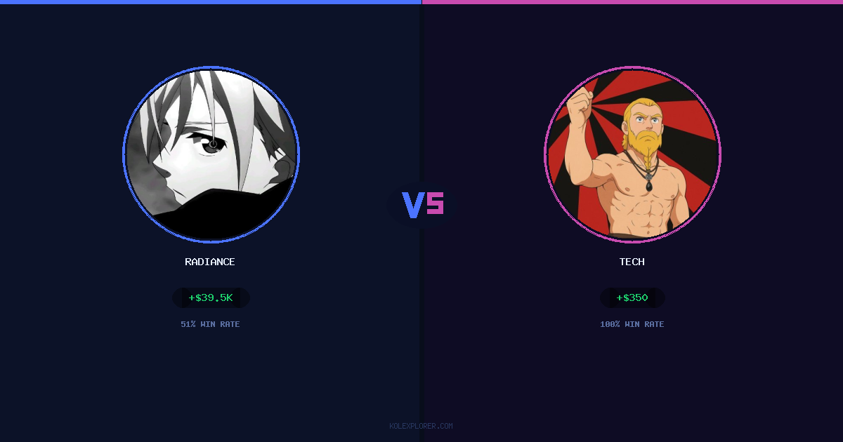 Radiance vs Tech preview
