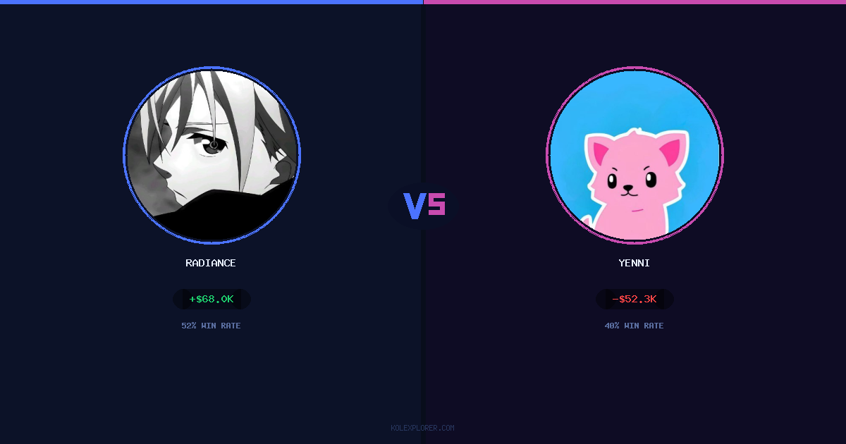Radiance vs Yenni preview