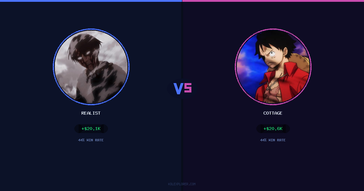 Realist vs Cottage preview