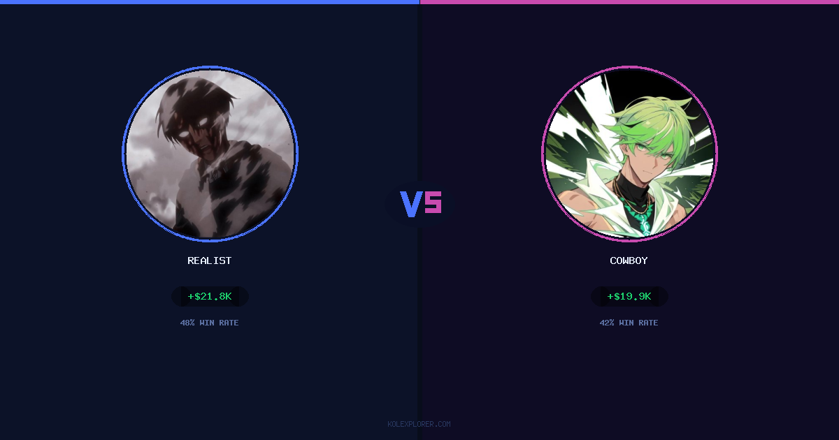 Realist vs Cowboy preview