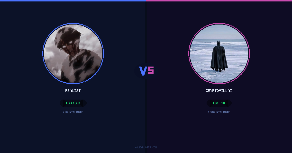 Realist vs Cryptovillain26 preview