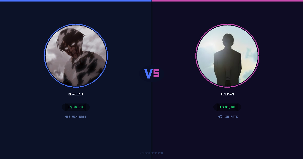 Realist vs Iceman preview