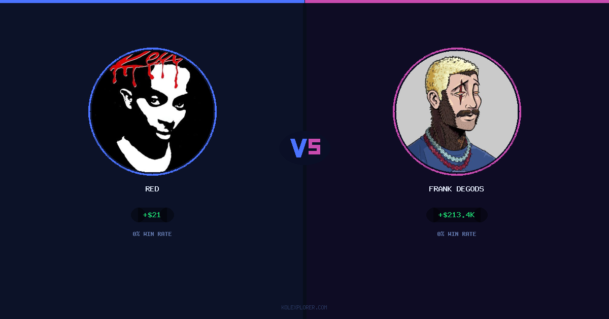 Red vs Frank degods preview