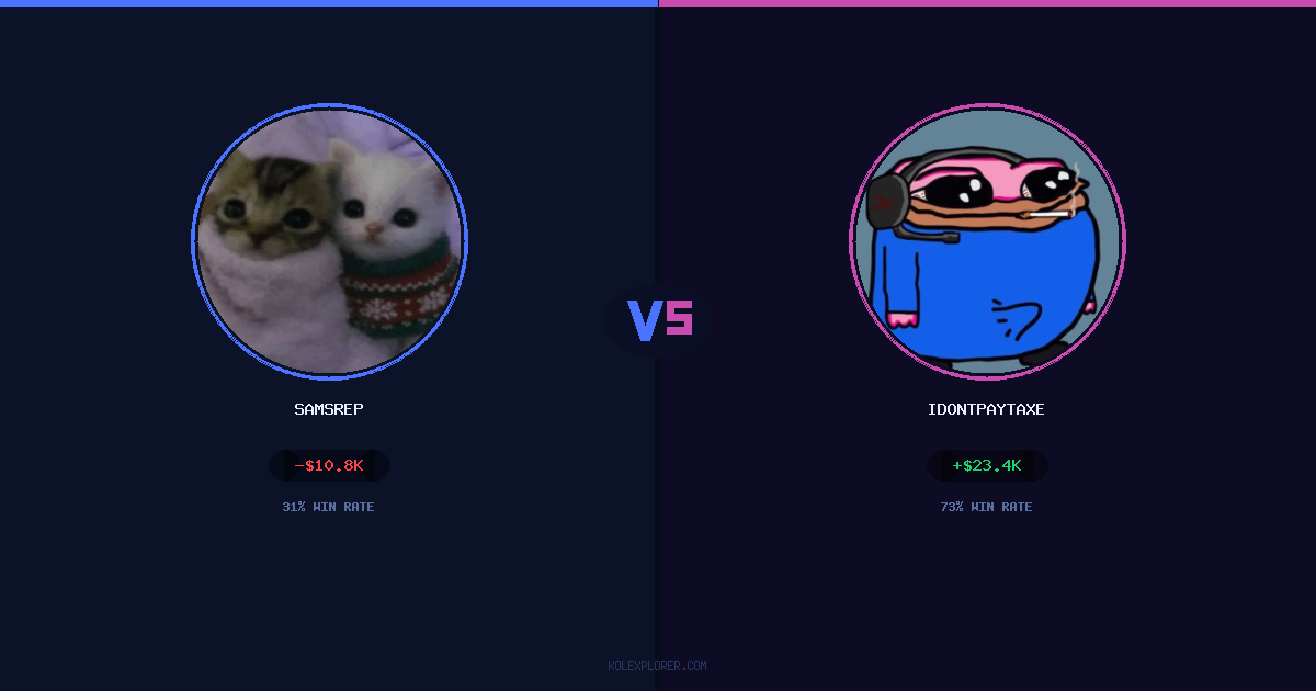 Samsrep vs IdontPayTaxes preview