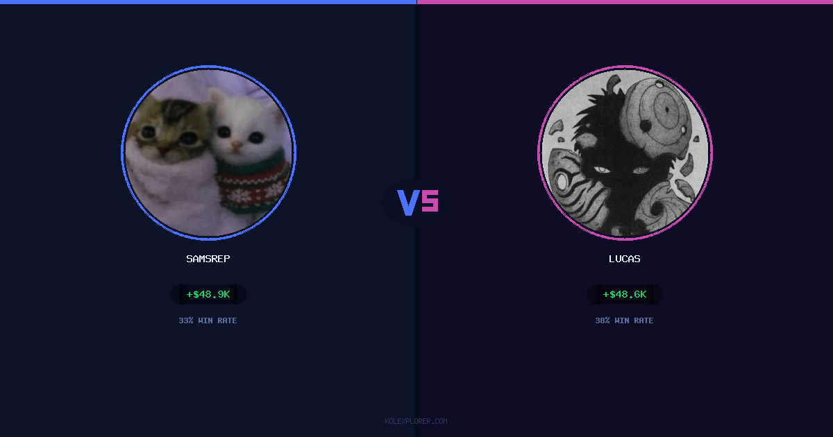 Samsrep vs Lucas preview