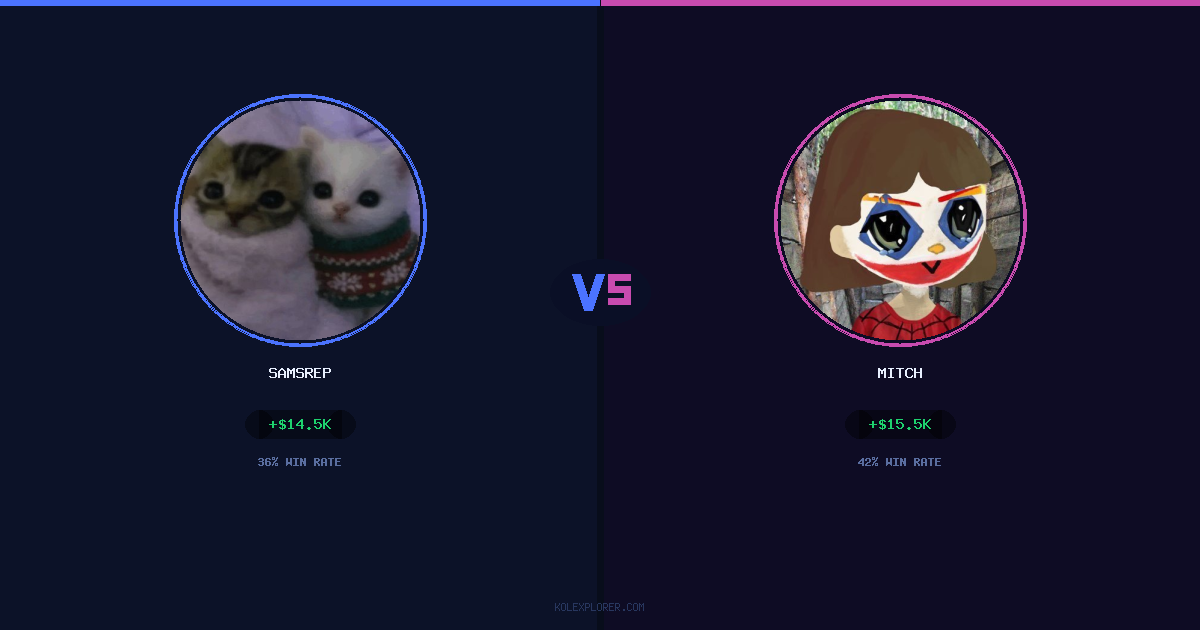 Samsrep vs Mitch preview
