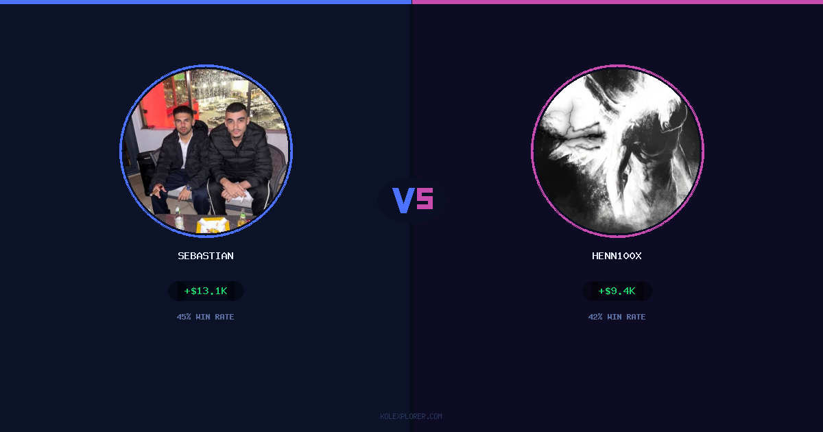 Sebastian vs Henn100x preview