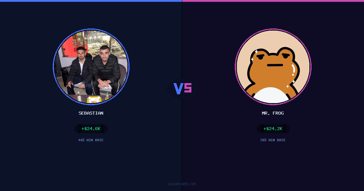 Sebastian vs Mr. Frog preview