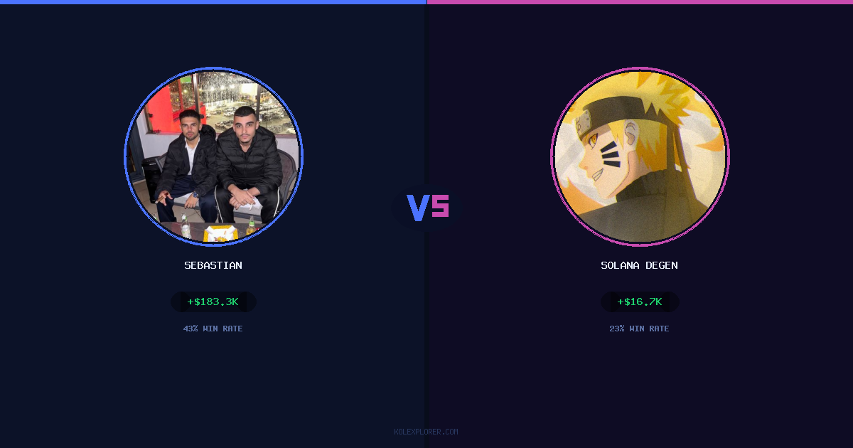 Sebastian vs Solana degen preview