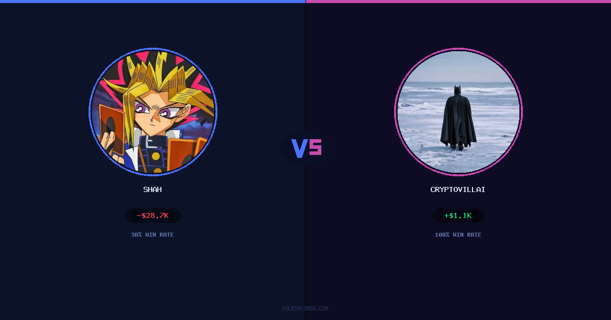Shah vs Cryptovillain26 preview