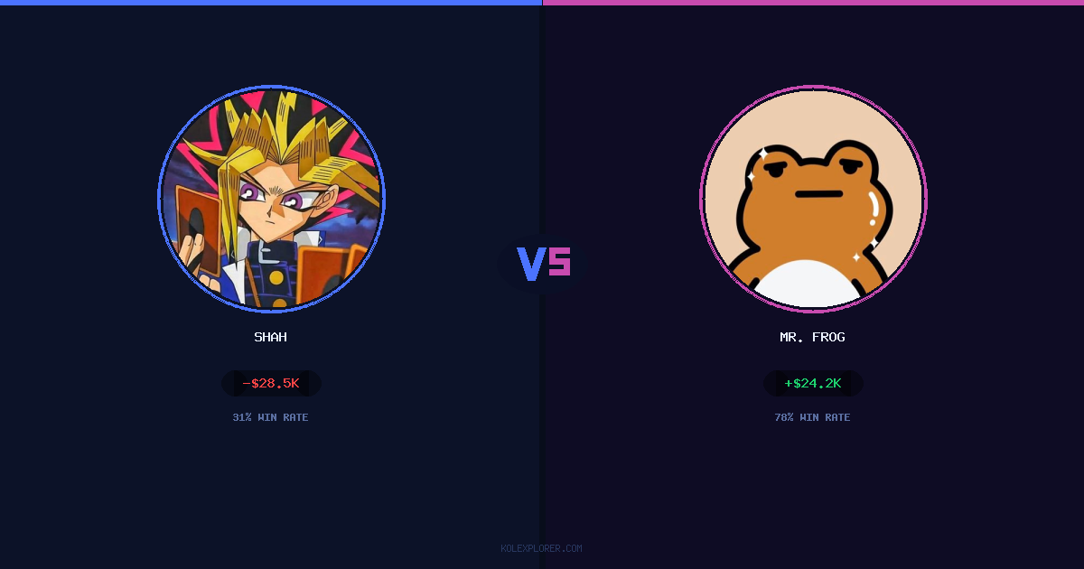 Shah vs Mr. Frog preview