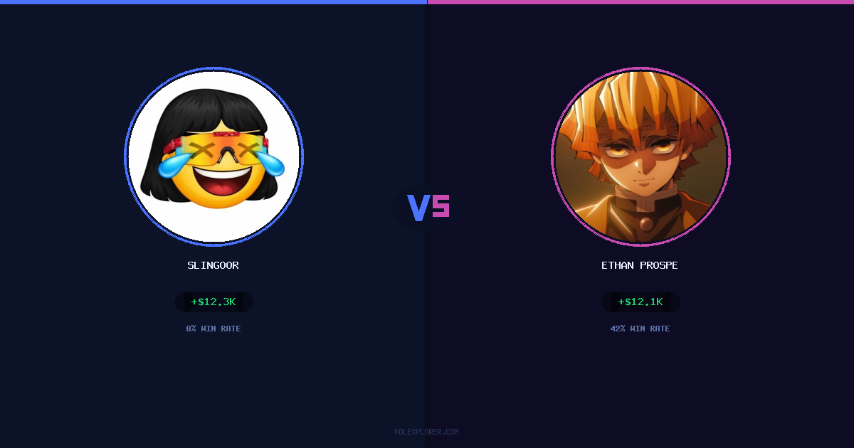 Slingoor vs Ethan Prosper preview