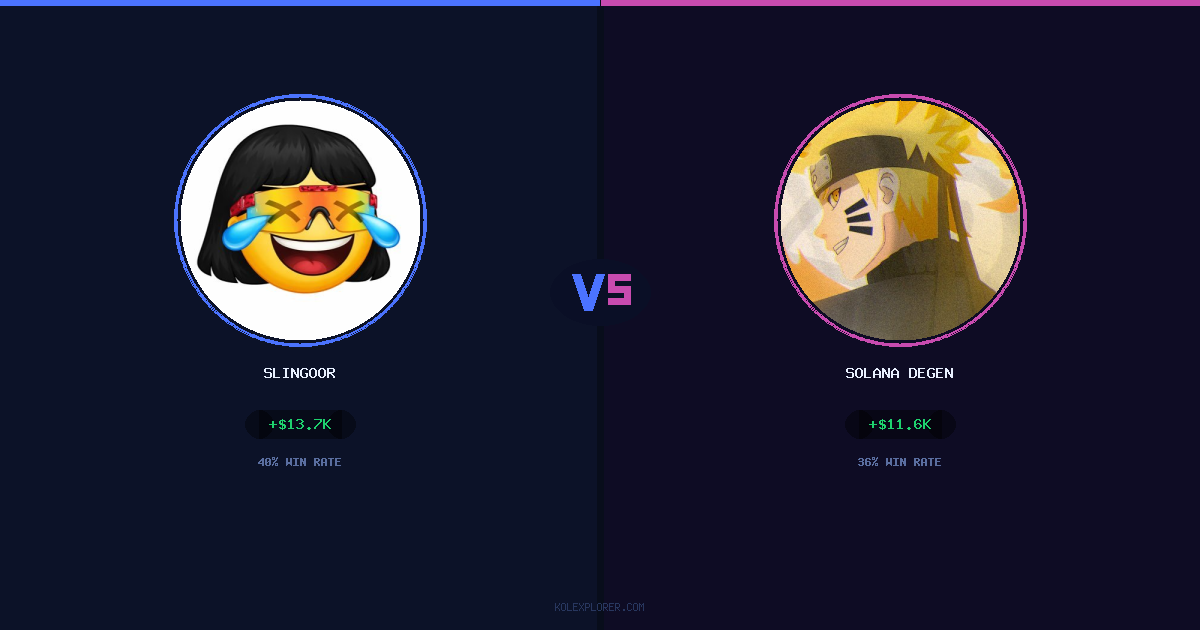 Slingoor vs Solana degen preview