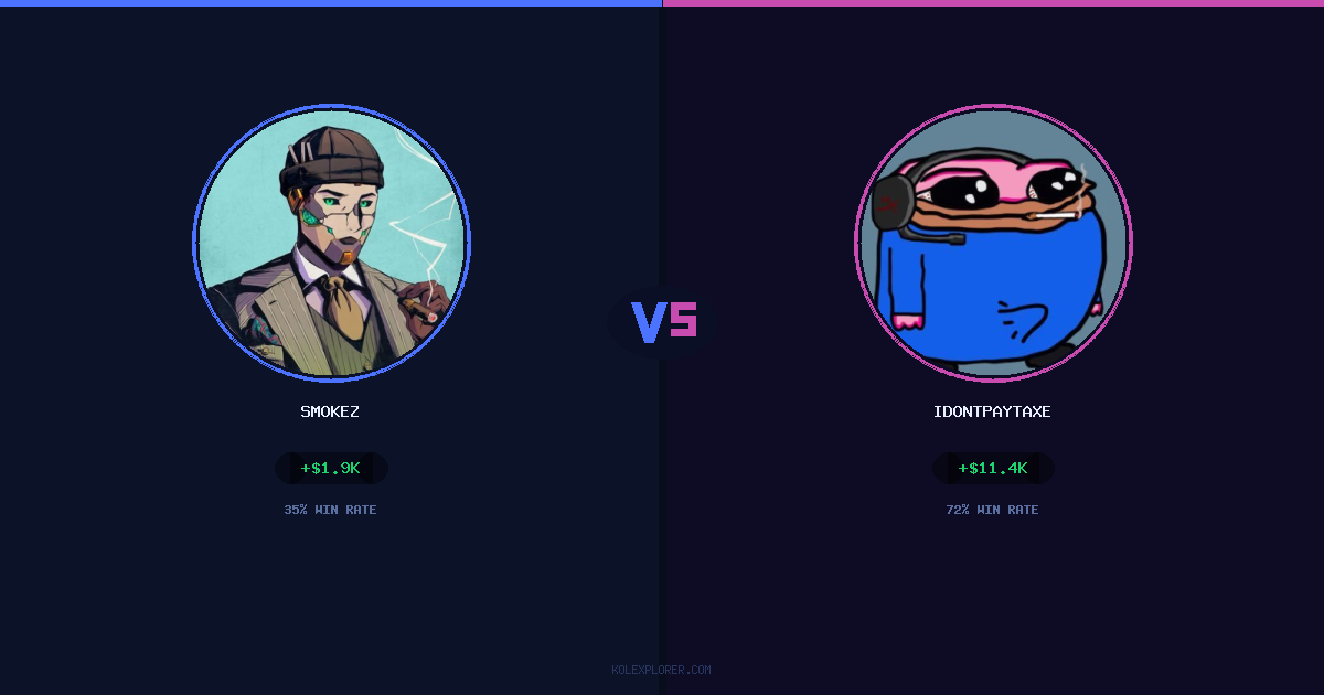 Smokez vs IdontPayTaxes preview