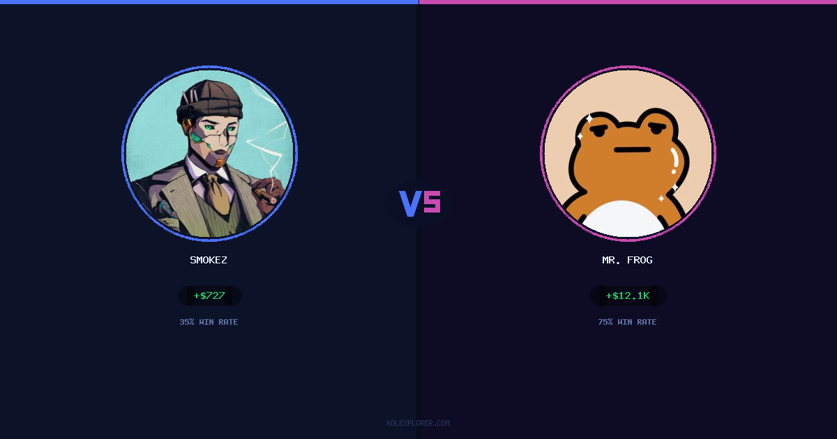 Smokez vs Mr. Frog preview