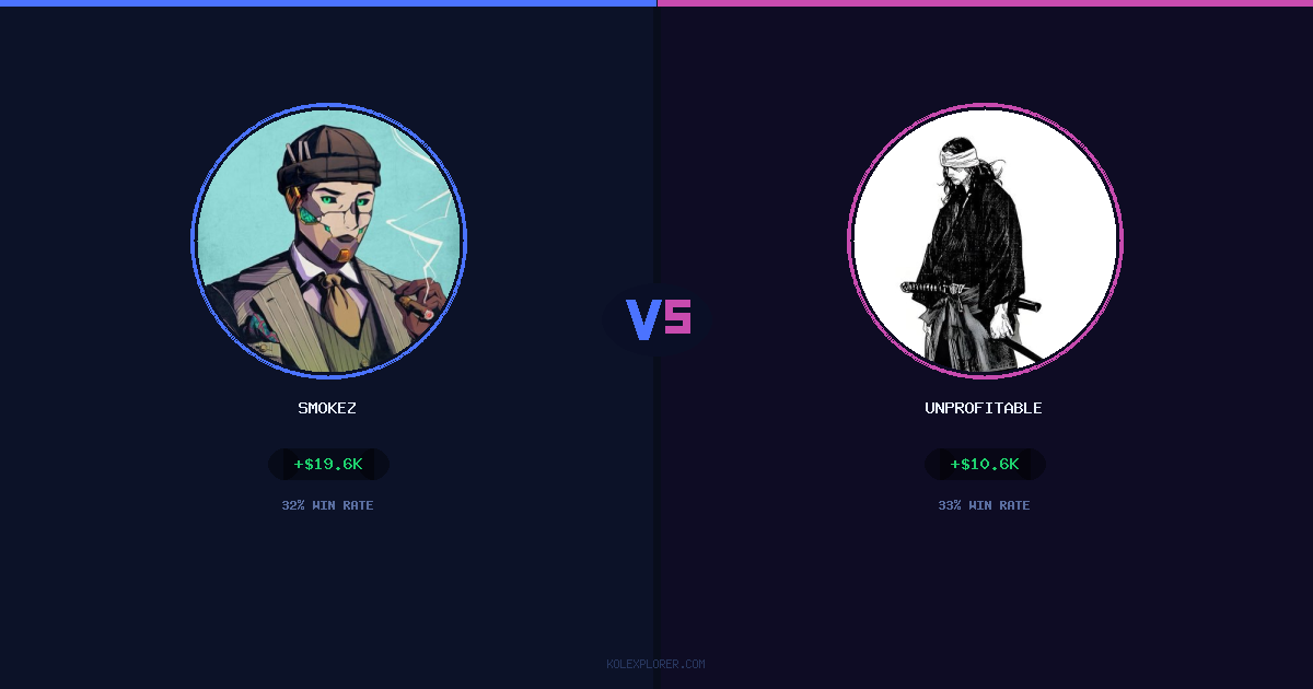 Smokez vs Unprofitable preview