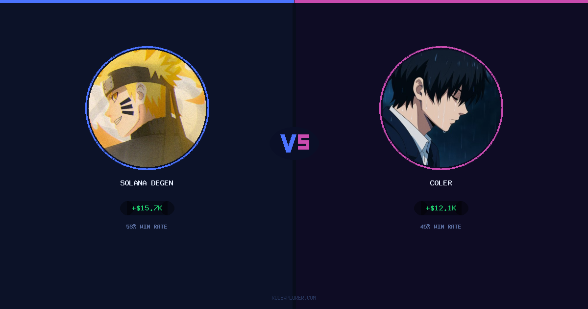 Solana degen vs Coler preview
