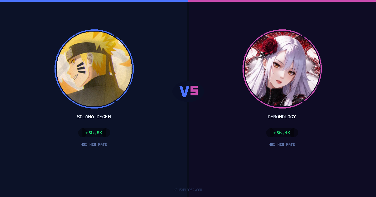 Solana degen vs demonology preview