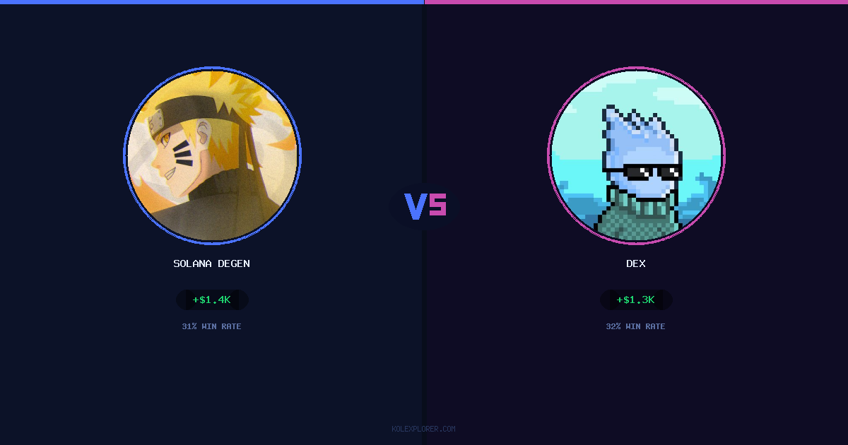 Solana degen vs Dex preview