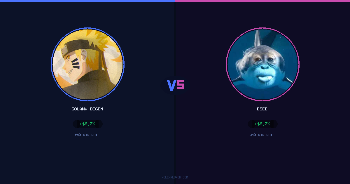 Solana degen vs Esee preview