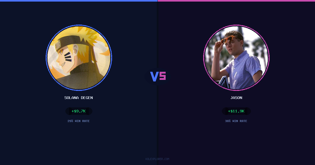 Solana degen vs Jason preview