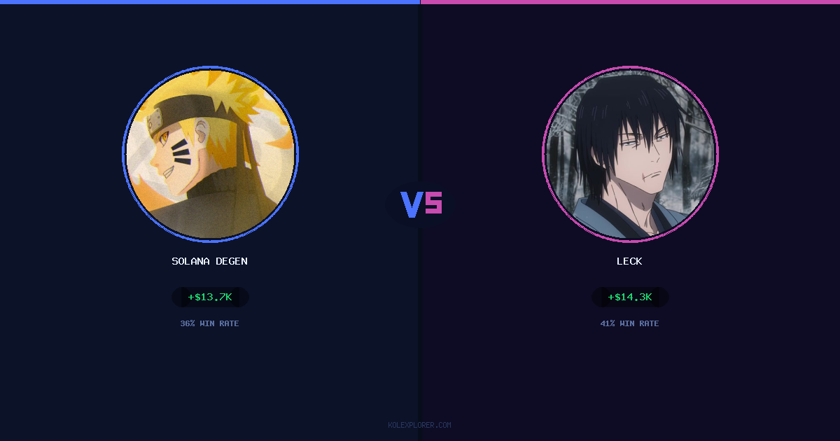 Solana degen vs Leck preview
