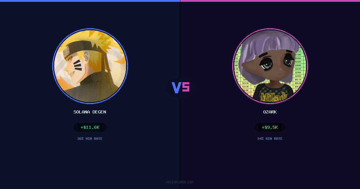 Solana degen vs Ozark preview