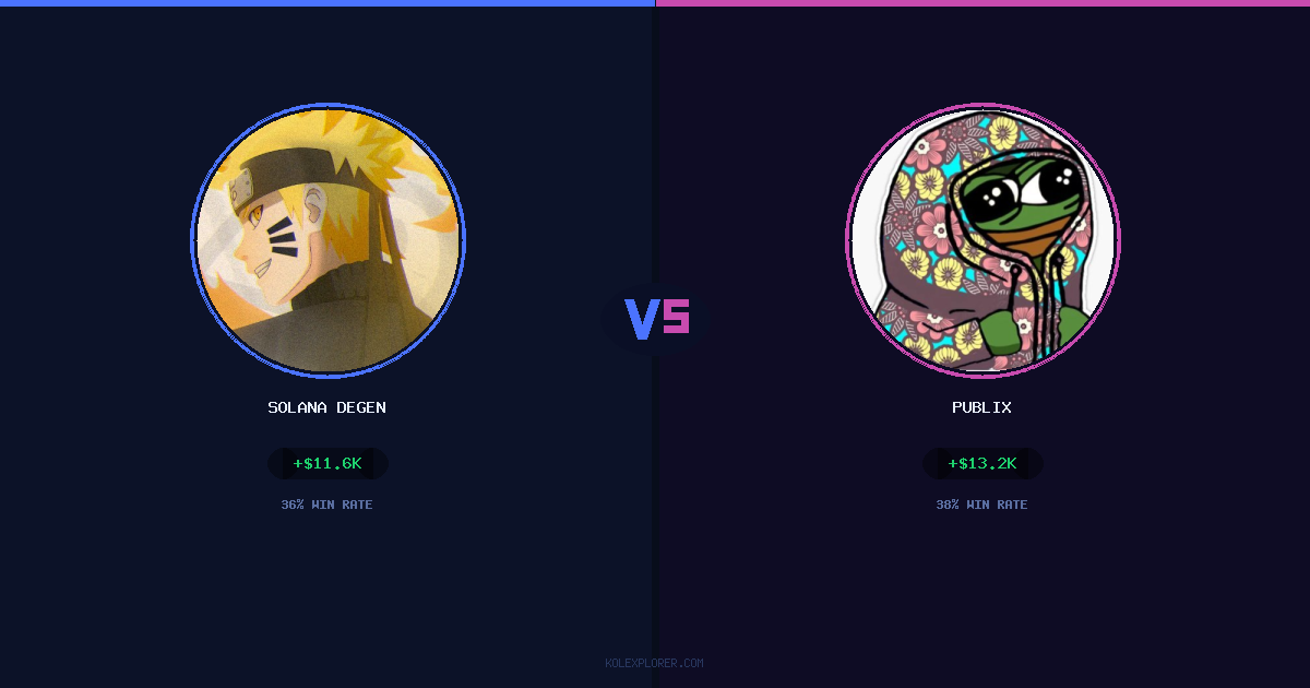 Solana degen vs Publix preview