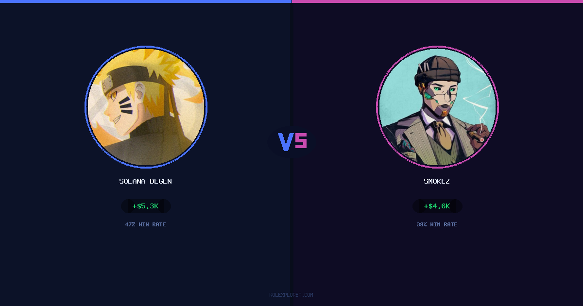 Solana degen vs Smokez preview