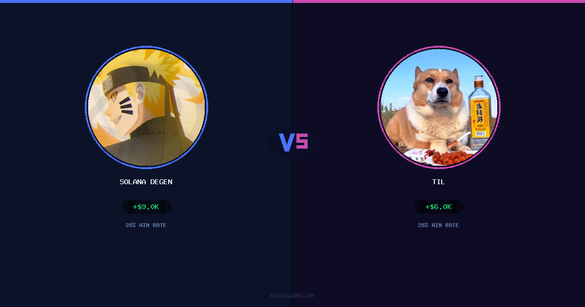 Solana degen vs Til preview