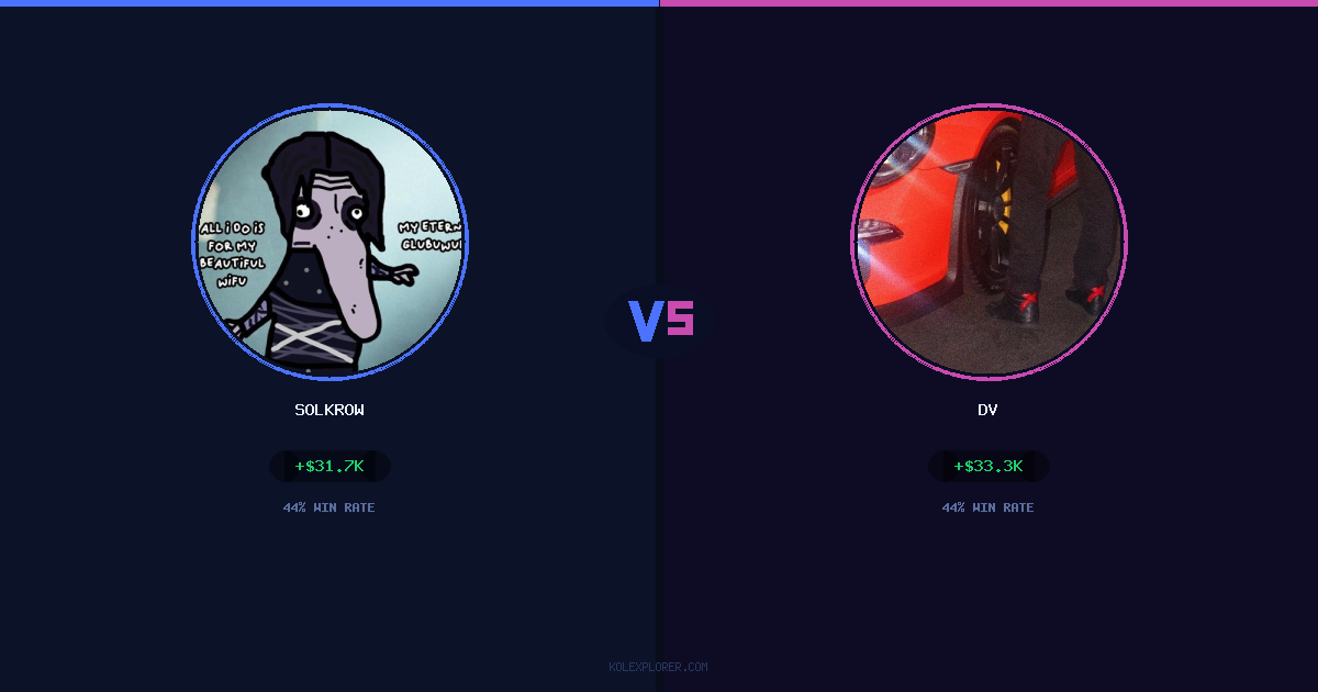 Solkrow vs Dv preview