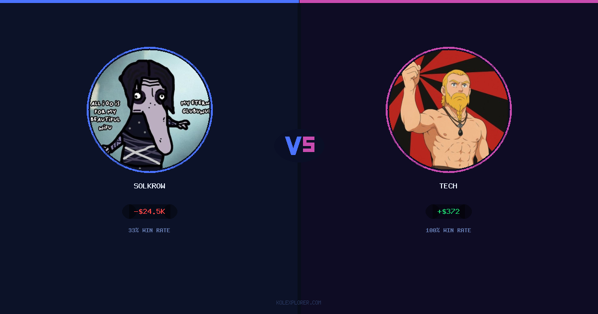 Solkrow vs Tech preview