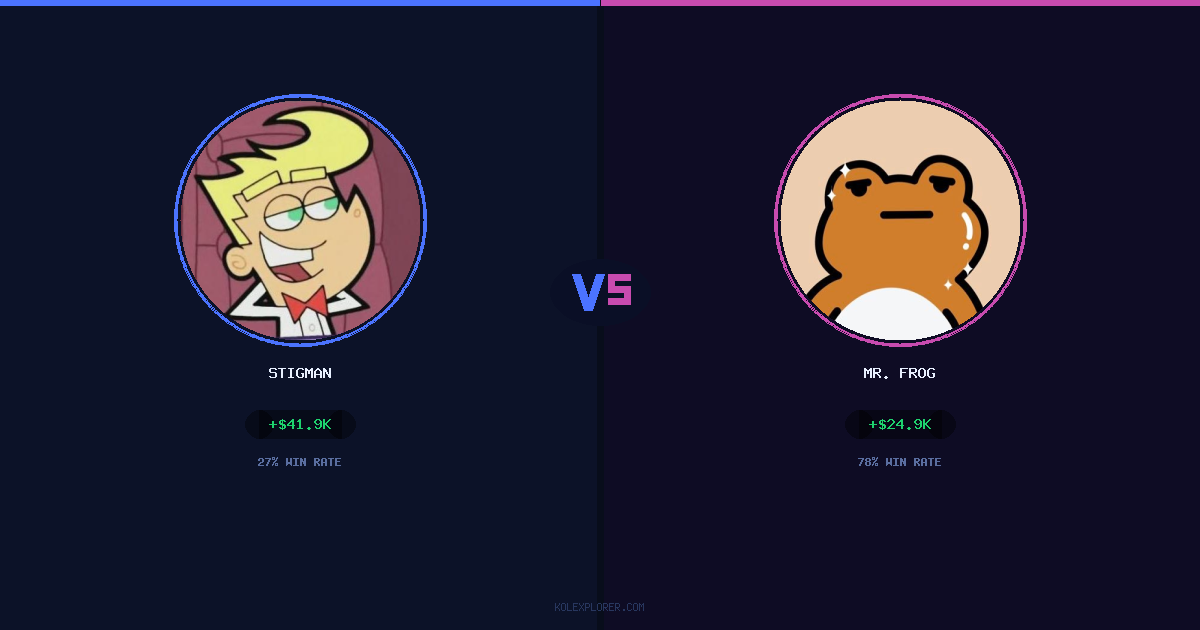 Stigman vs Mr. Frog preview