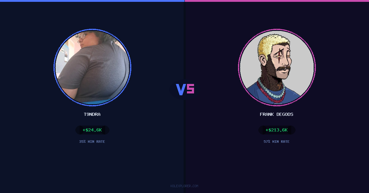 T9ndra vs Frank degods preview