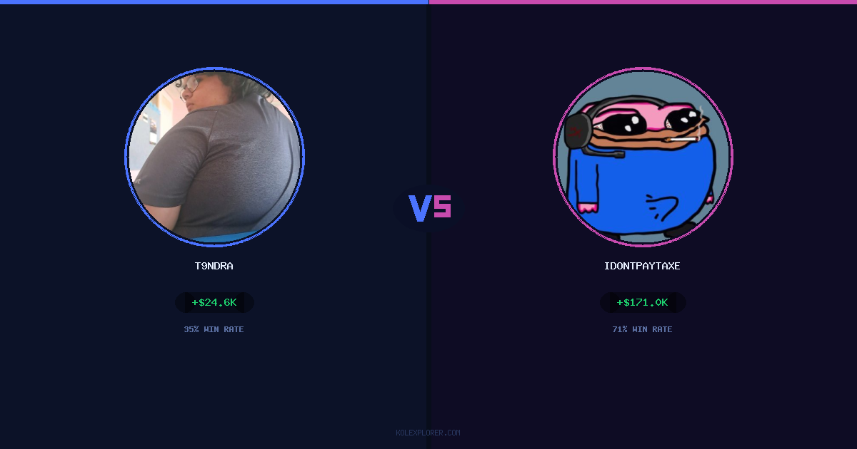T9ndra vs IdontPayTaxes preview