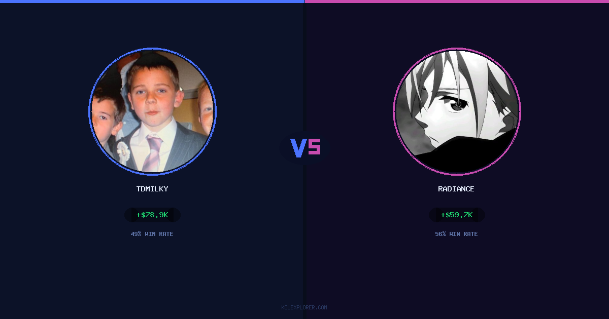 Tdmilky vs Radiance preview