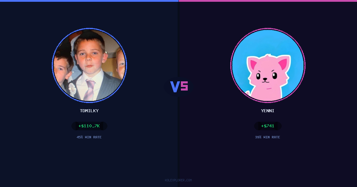 Tdmilky vs Yenni preview