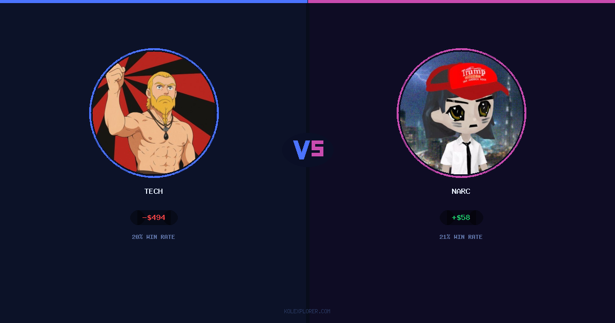 Tech vs Narc preview