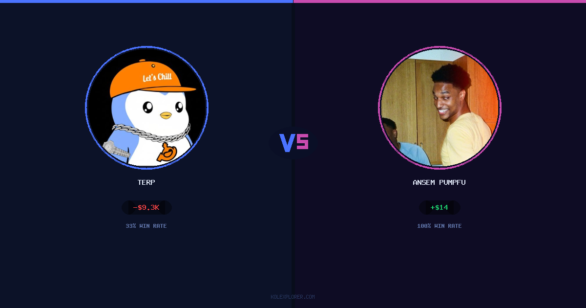 Terp vs Ansem Pumpfun preview