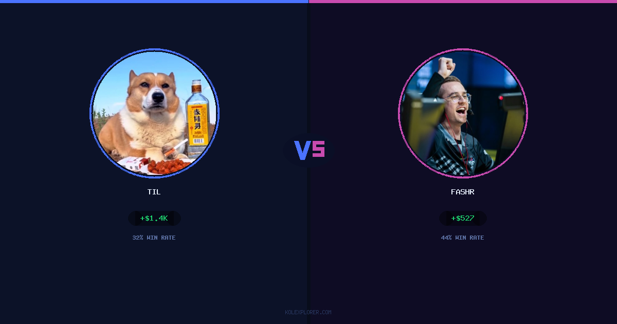 Til vs FASHR preview