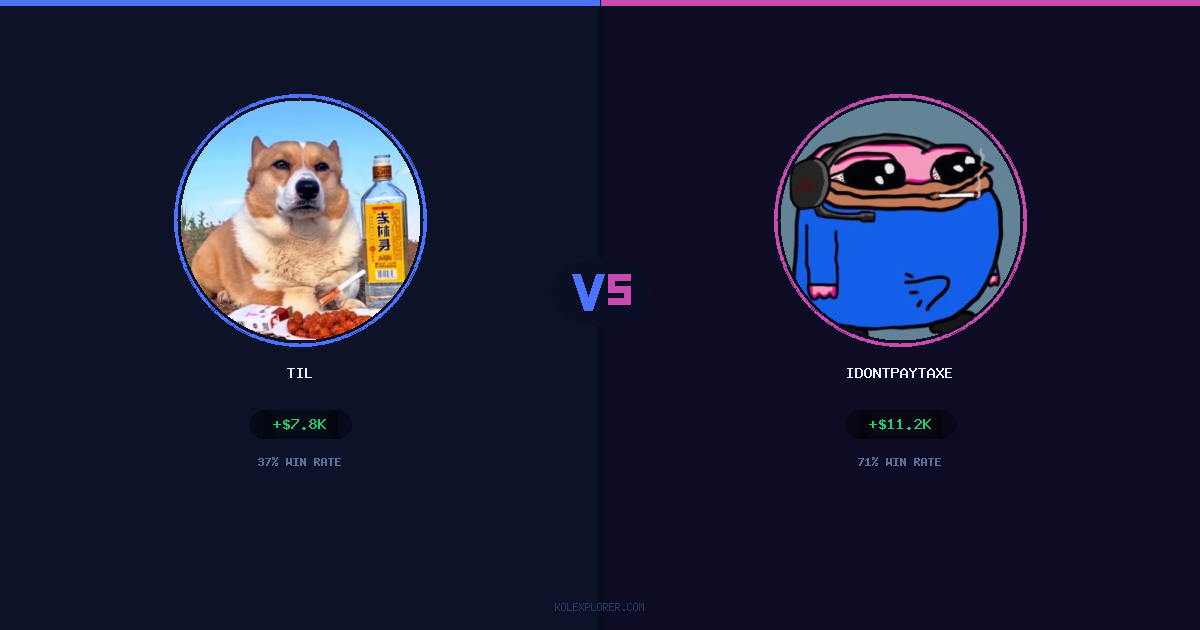 Til vs IdontPayTaxes preview