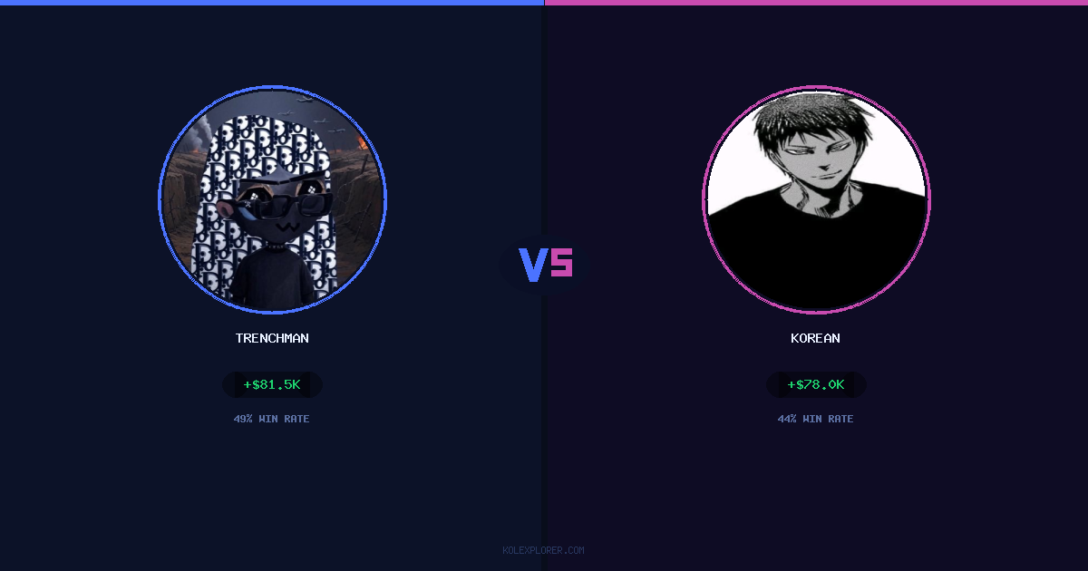 Trenchman vs Korean preview