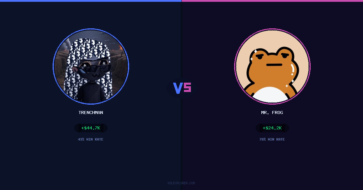 Trenchman vs Mr. Frog preview