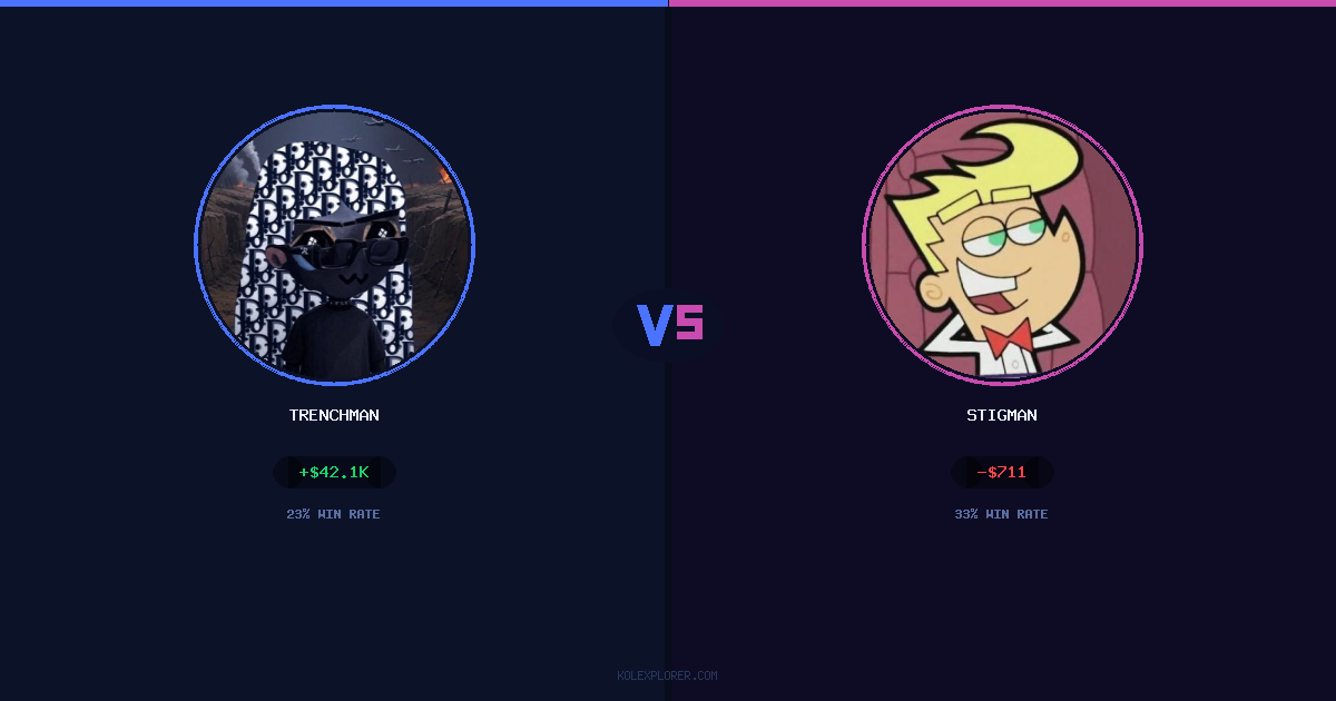 Trenchman vs Stigman preview