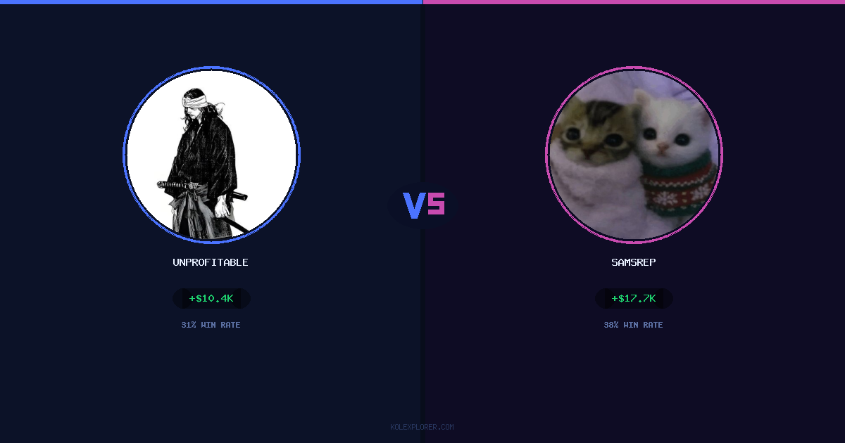 Unprofitable vs Samsrep preview