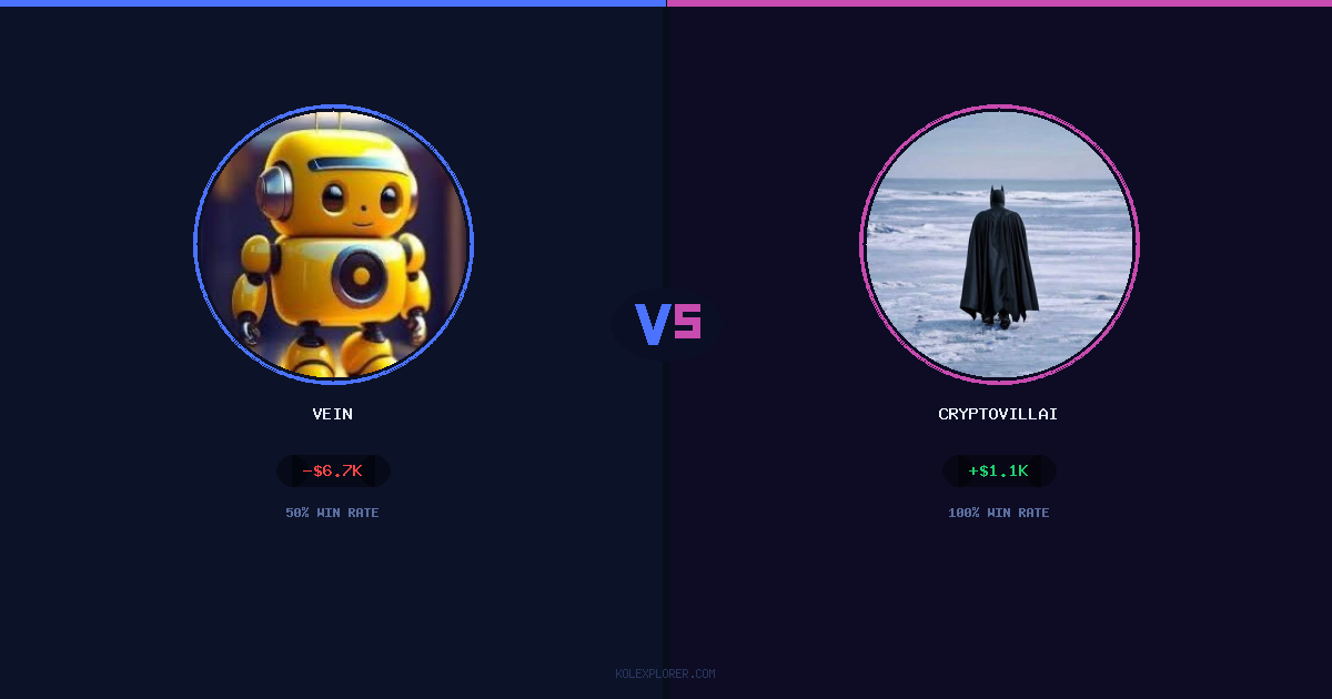 Vein vs Cryptovillain26 preview