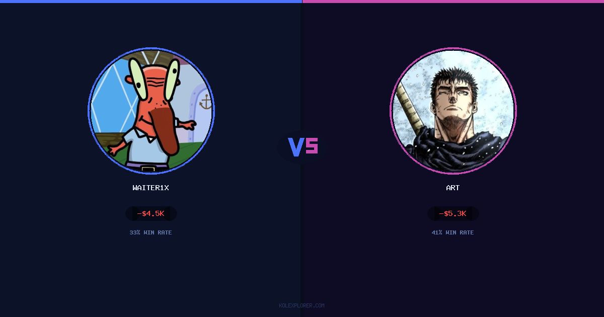 Waiter1x vs Art preview