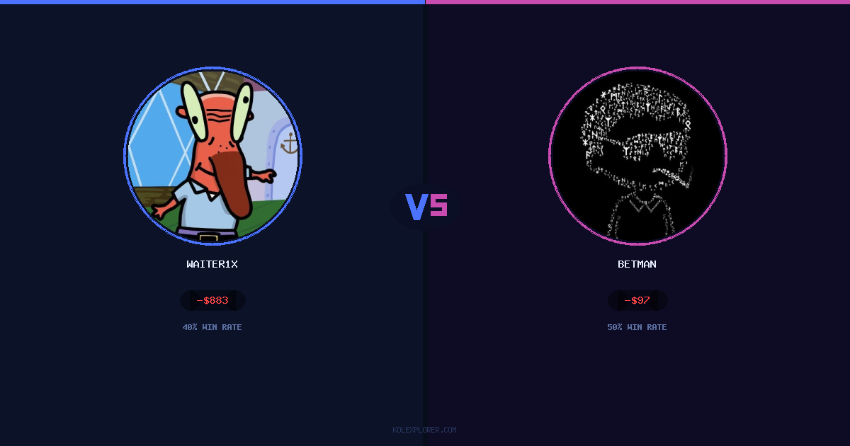 Waiter1x vs Betman preview